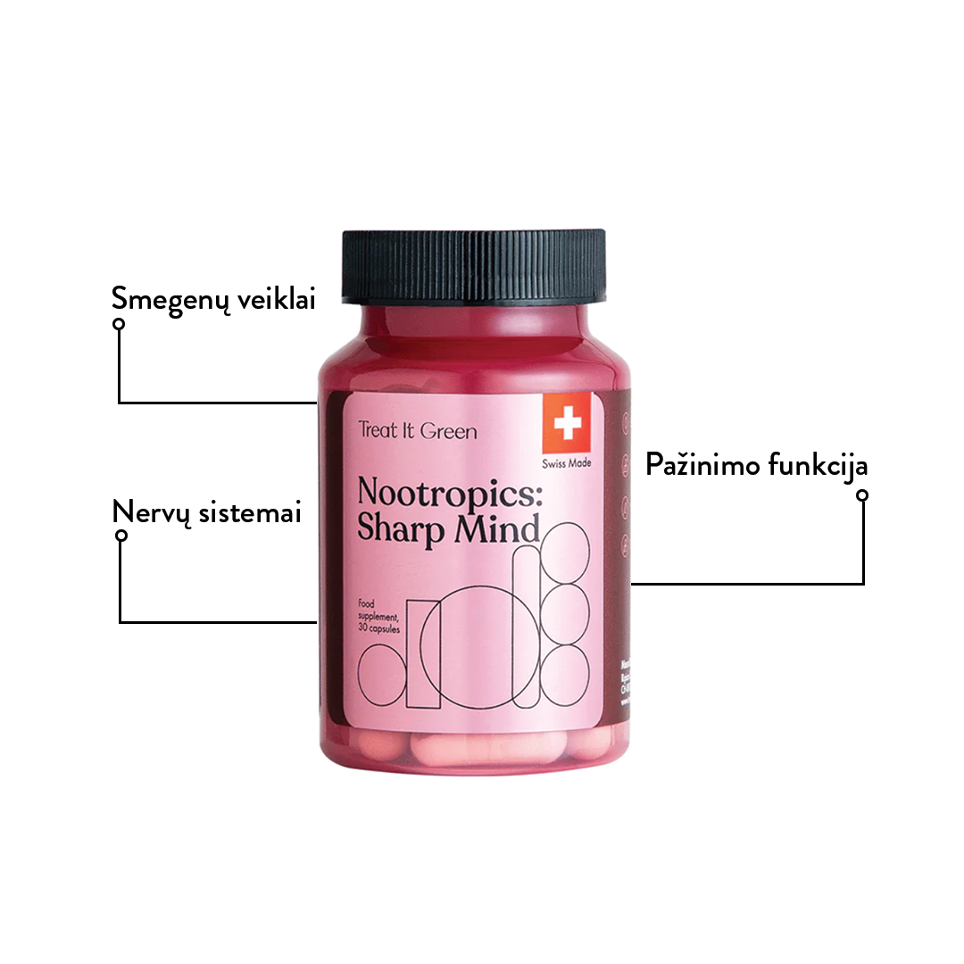 Nootropics: Sharp Mind (30 caps)