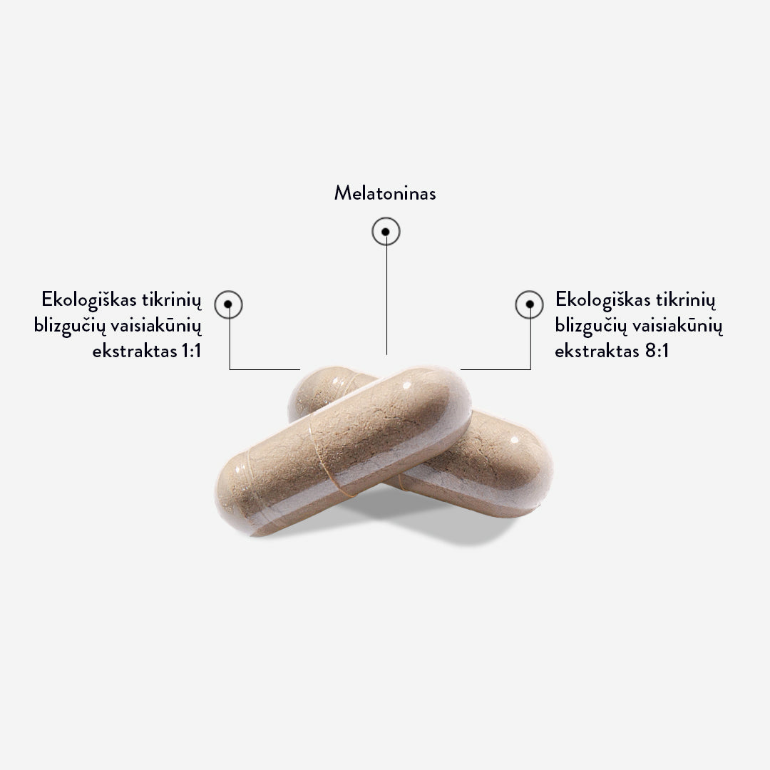 Mushroom Blend Sleep Well + Melatonin (30 caps)
