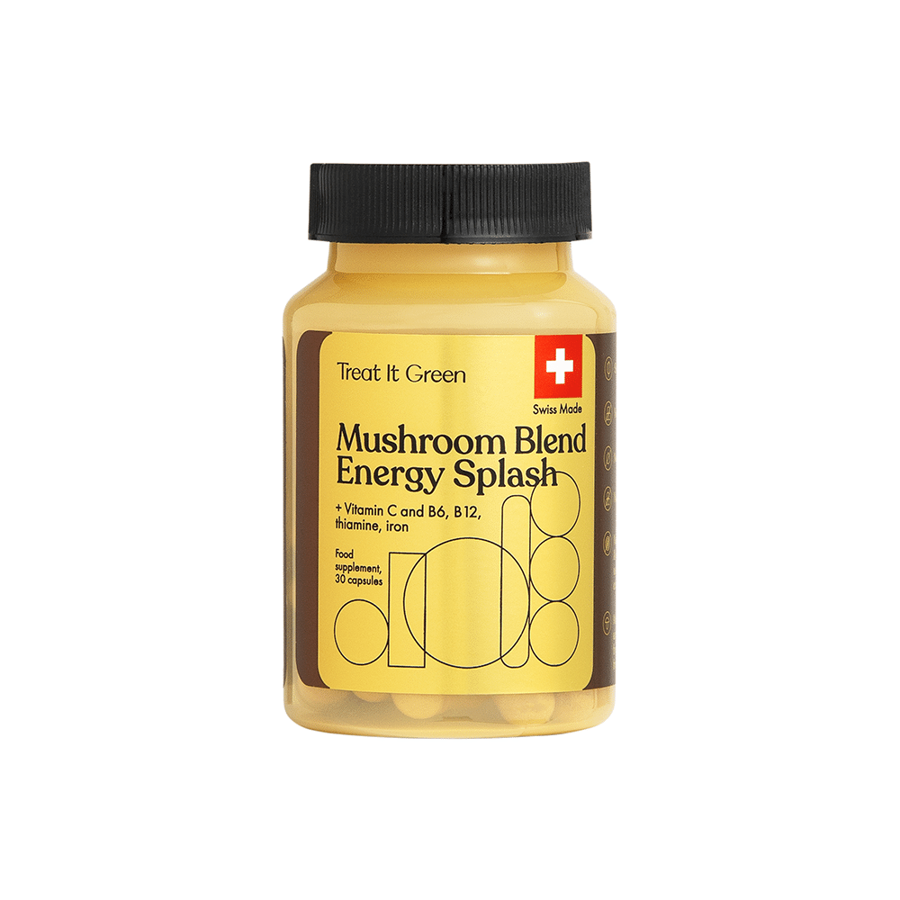 Mushroom Blend Energy Splash (30 caps)