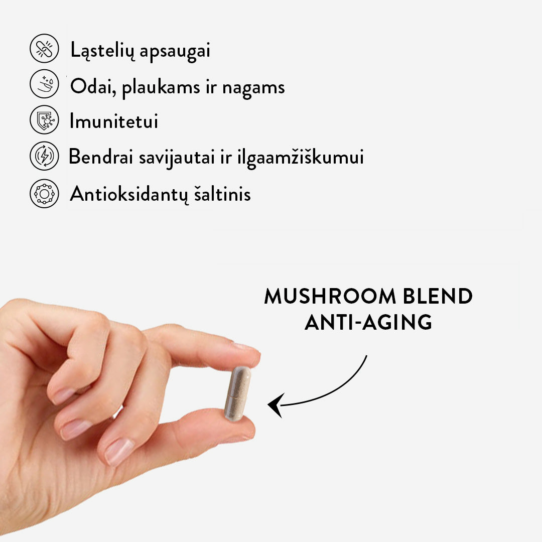 Mushroom Blend Anti-Aging (60 caps)