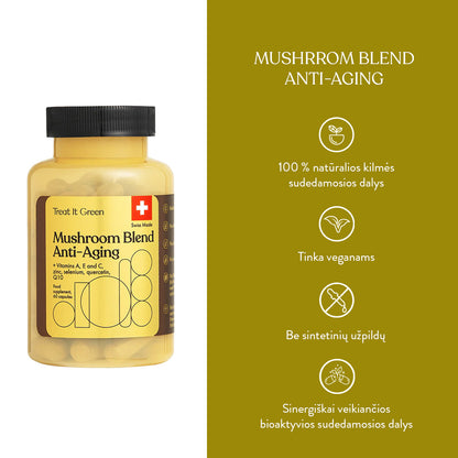 Mushroom Blend Anti-Aging (60 caps)