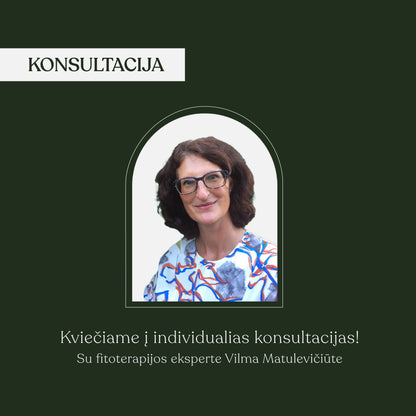 Fitoterapeutės Konsultacija