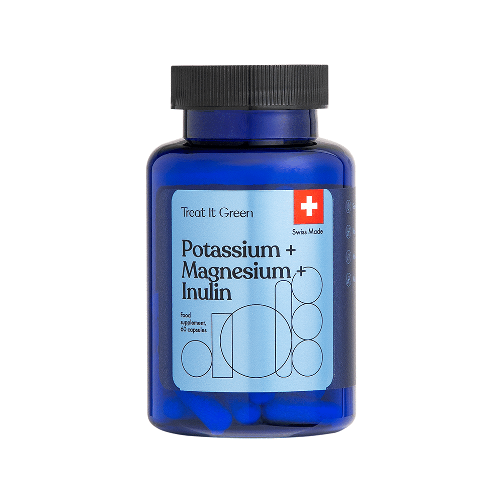 Potassium+Magnesium+Inulin (60 caps)